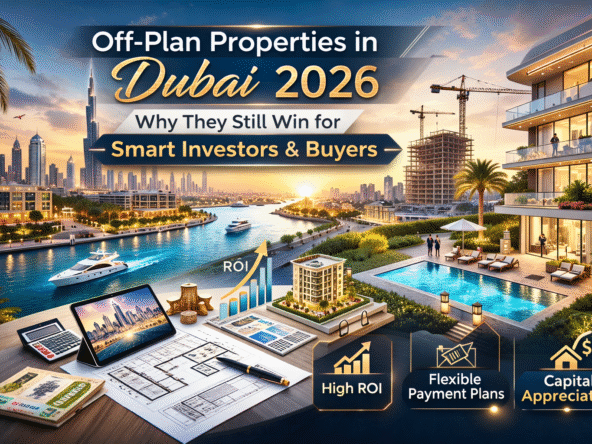 Off-Plan Properties in Dubai 2026 Why They Still Win for Smart Investors & Buyers